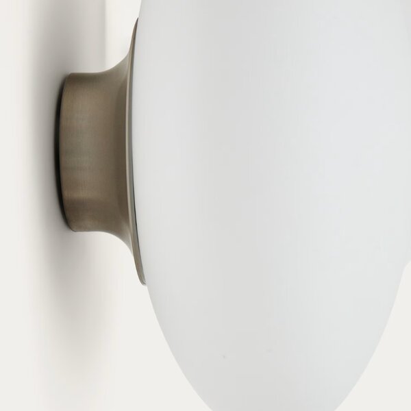 Kave Home Skleněné nástěnné světlo Bamila 26 cm
