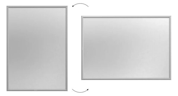 Plakátový rám B1 – Uzamykatelný stříbrný Klip rám FRAME_B1S