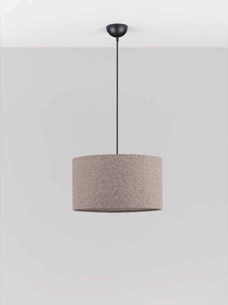 Stojací lampa Syrin světle kávová – svetlokávová