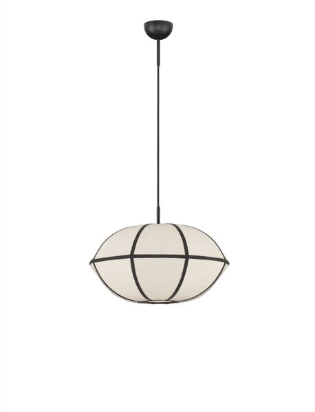 Stojací lampa Brera přírodní 45 x 202,5 cm – Hnědá