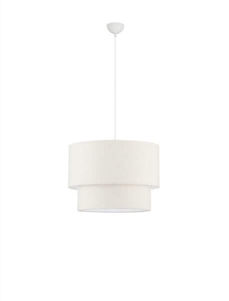 Stojací lampa Karen lomená bílá 50 x 214,5 cm – lomená biela
