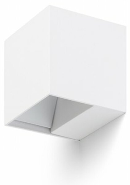 RED - DESIGN RENDL RENDL CARRE nástěnná bílá 230V LED 2x3W IP54 3000K R12556
