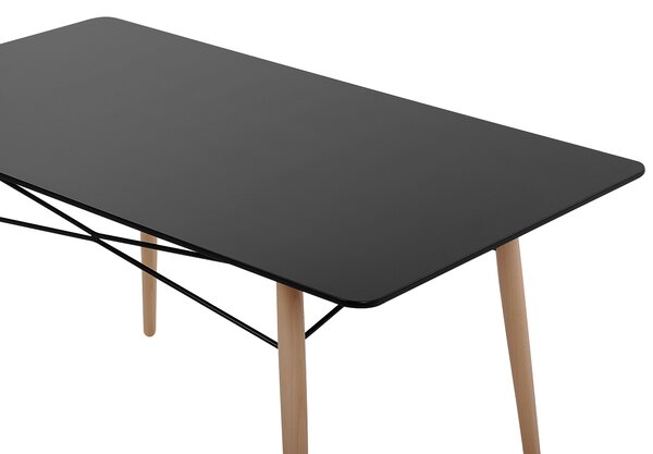 Jídelní stůl BIONDI Černý buk 140 cm 80 cm