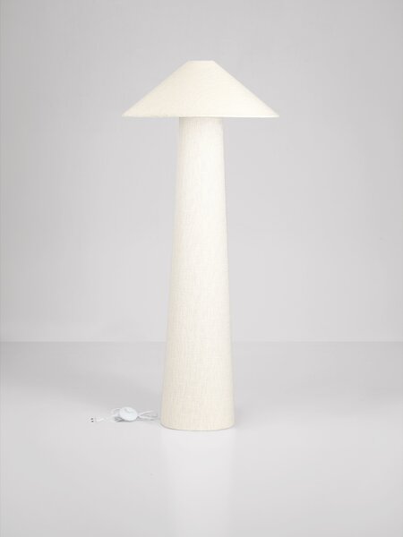 Stojací lampa Mae lomená bílá