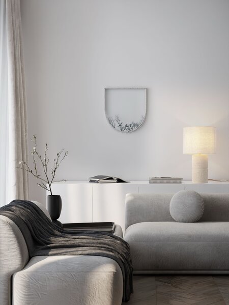 Stolní lampa Lily tmavě béžová
