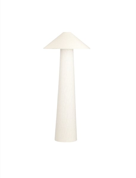 Stojací lampa Mae lomená bílá