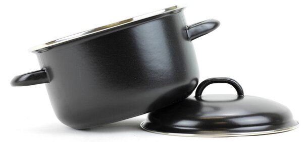 BELIS Smaltovaný hrnec s poklicí ø 16 cm - 1.5 l - LUX - 71716-571DN905