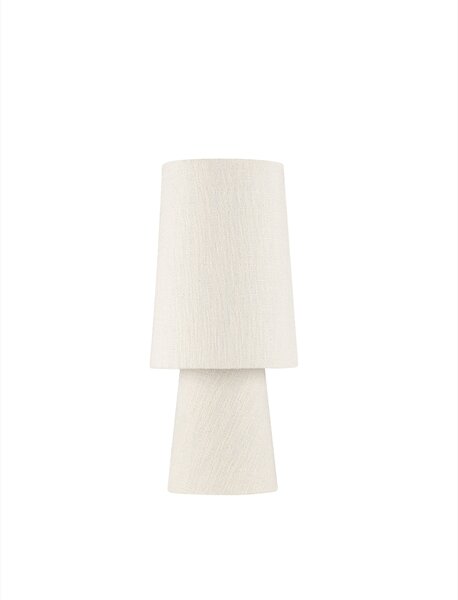 Stolní lampa Nebia lomená bílá