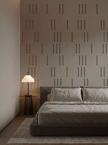 Stolní lampa Velvy béžová