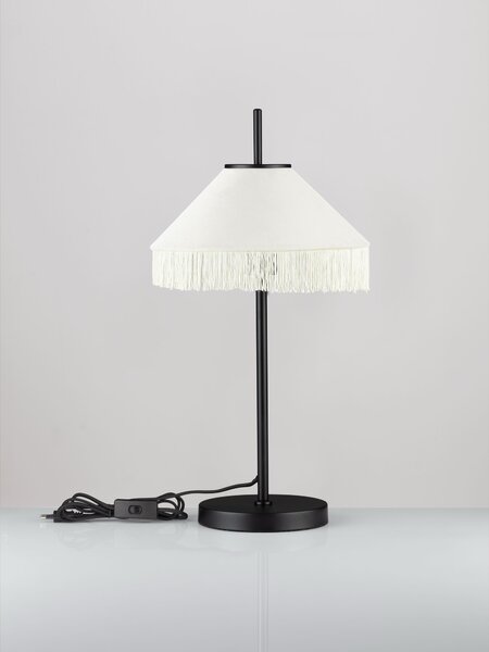 Stolní lampa Velvy béžová