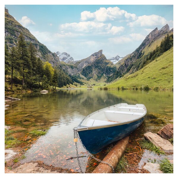 Obraz - Seealpsee, jezero Švýcarska (30x30 cm)