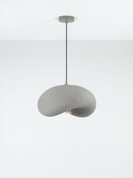 Stojací lampa Bambel šedá
