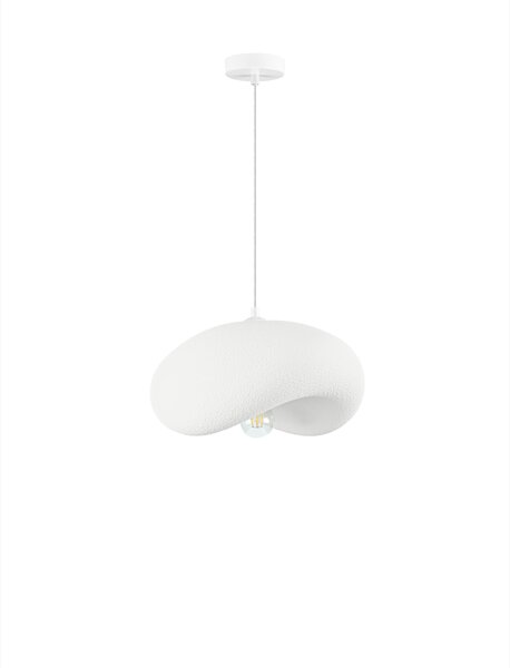 Stojací lampa Bambel bílá