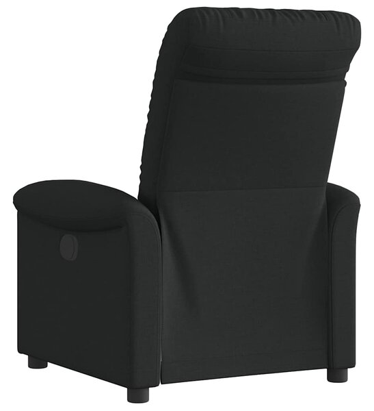 Elektrické polohovací křeslo černé textil 3303236