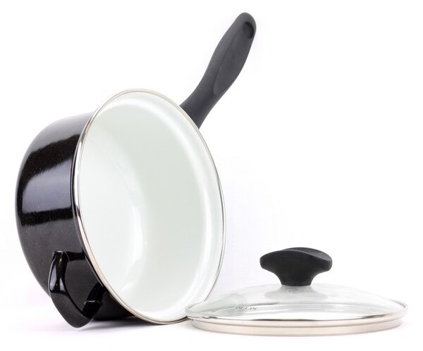 SFINX Smaltovaný rendlík s držadlem STANDARD PLUS 18 cm/2l