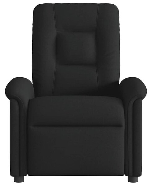 Elektrické polohovací křeslo černé textil 3303236
