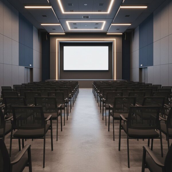 Konferenční židle Bergen, černá