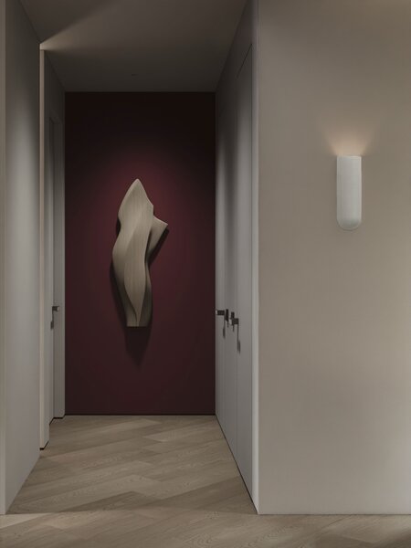 Nástěnné svítidlo Pazo bílé 12 x 6 x 36 cm – Bílá
