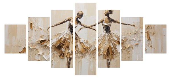 Obraz - Baletky (210x100 cm)