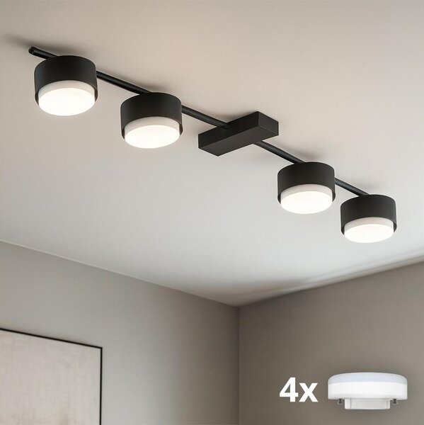 Brilagi - LED Bodové svítidlo MONO 4xGX53/30W/230V černá