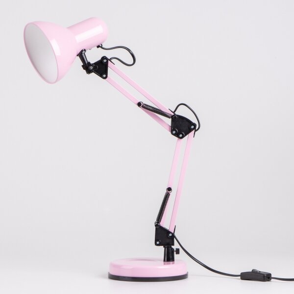 Brilagi - LED Stolní lampa ROMERO 1xE27/10W/230V růžová
