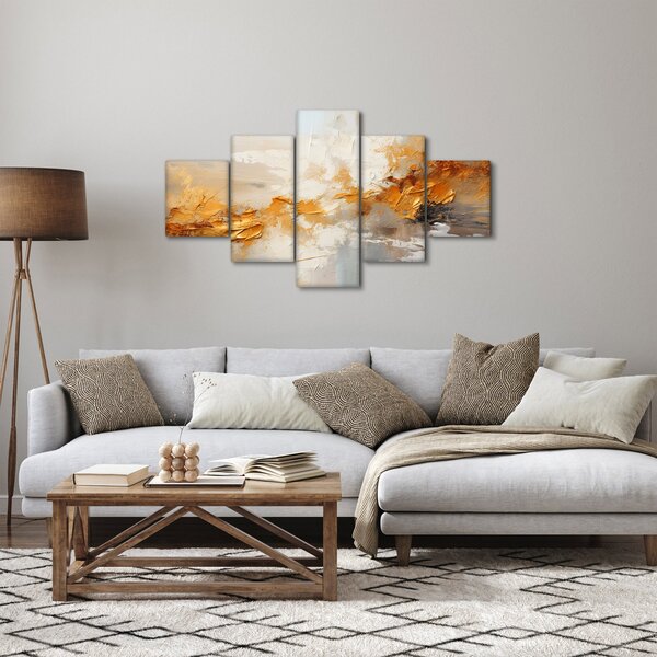 Obraz - Zlatá textura (125x70 cm)