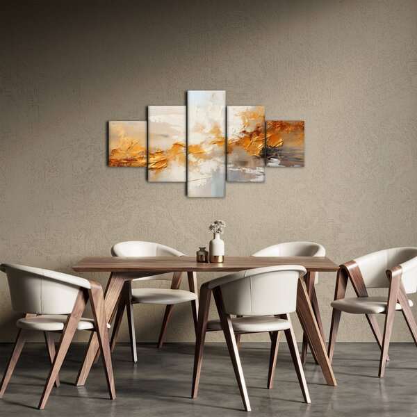 Obraz - Zlatá textura (125x70 cm)