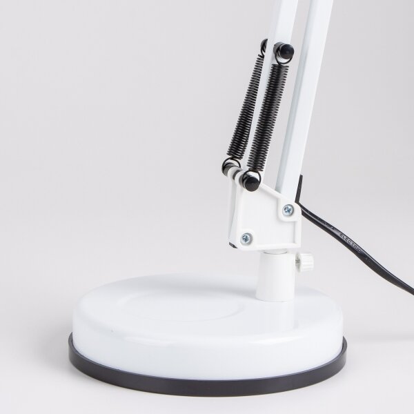 Brilagi - LED Stolní lampa ROMERO 1xE27/10W/230V bílá