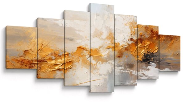 Obraz - Zlatá textura (210x100 cm)