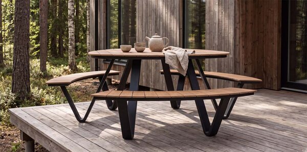 Zahradní lavice Nordica Triangular Polywood