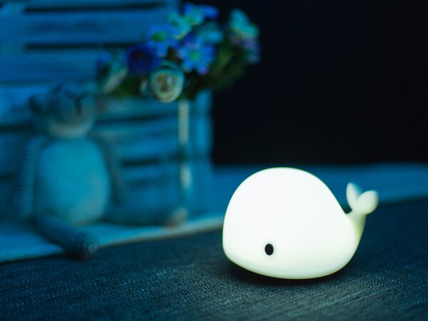 Sdeko Dětská noční lampička velryba Moby