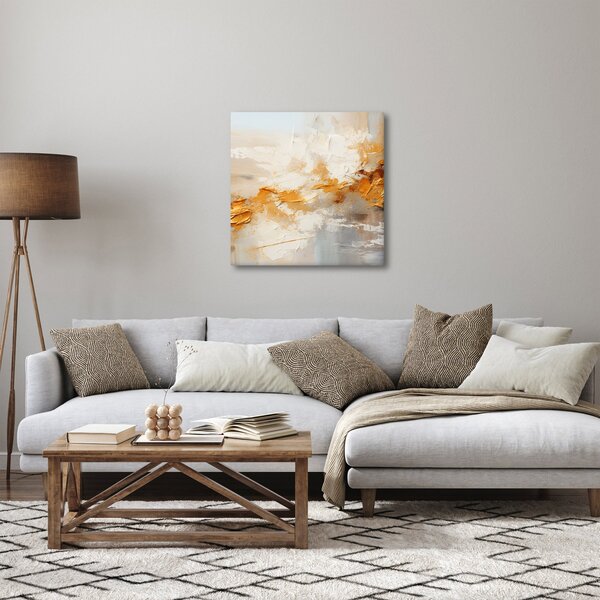 Obraz - Zlatá textura (30x30 cm)