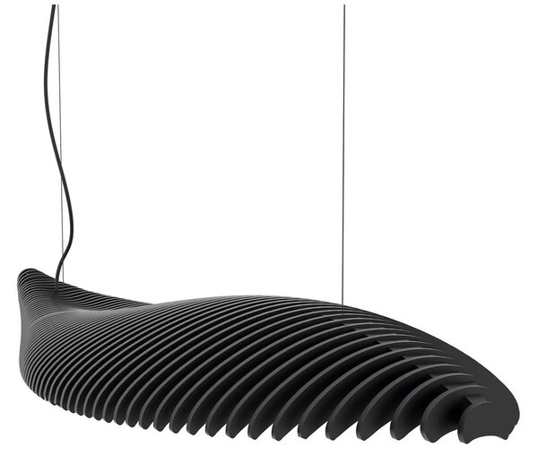 Exo Fish LED závěsné svítidlo černé 2700K