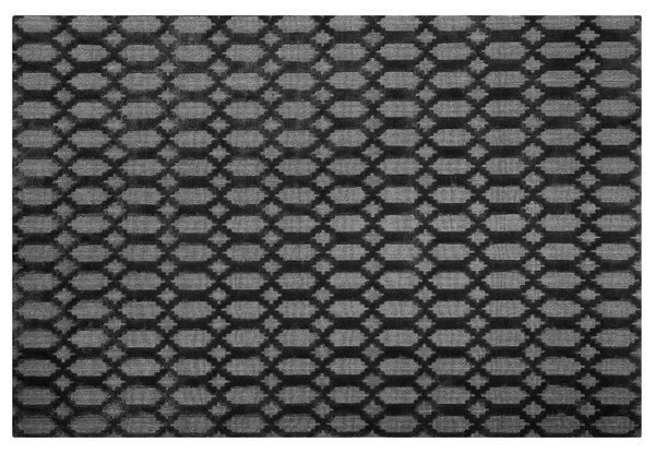 Koberec CIZRE Tmavě šedá 140 x 200 cm Viskóza