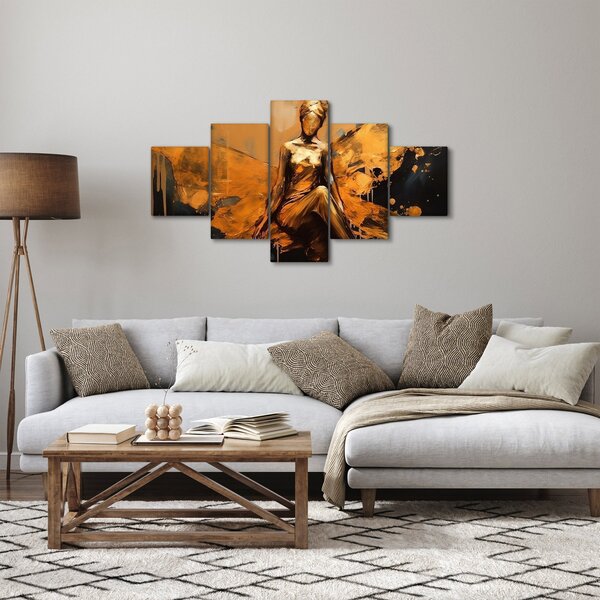 Obraz - Abstrakce víly (125x70 cm)