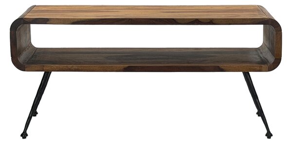 KONFERENČNÍ STOLEK, hnědá, dřevo, 100/40/45 cm MID.YOU - Konferenční stolky, Online Only