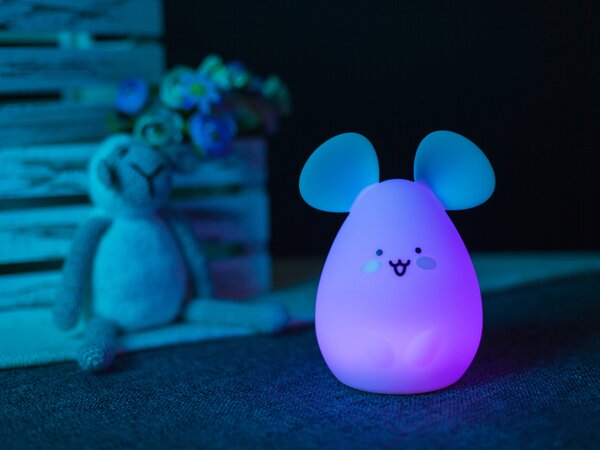 Sdeko Dětská noční lampička myš baby