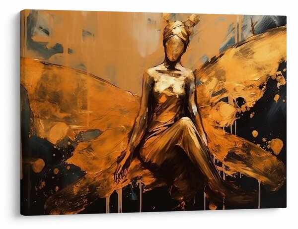 Obraz - Abstrakce víly (70x50 cm)