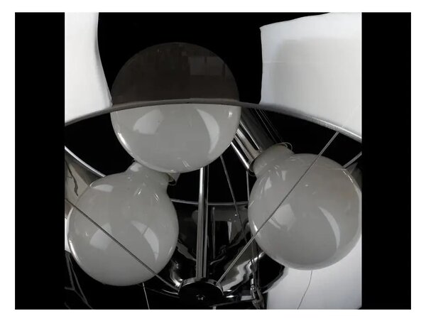 Designový lustr Cosmo chrom – Šedá
