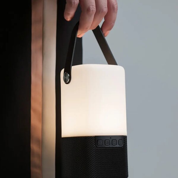 LED stojací lampa Ray 9.3 černé – Černá