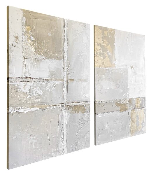 Obrazy s ručně malovanými prvky v sadě 2 ks 50x70 cm Sail – Styler