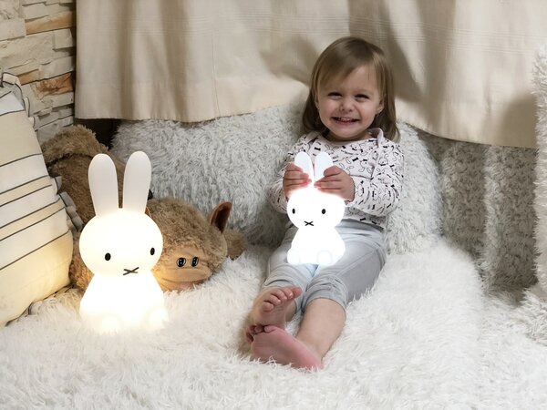 Sdeko LED lampa zajíc Miffy 20 cm silikon