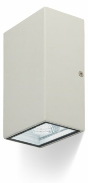 RED - DESIGN RENDL RENDL DIXIE 10X16 nástěnná bílá 230V/350mA LED 2x5W 84° IP54 3000K R10352