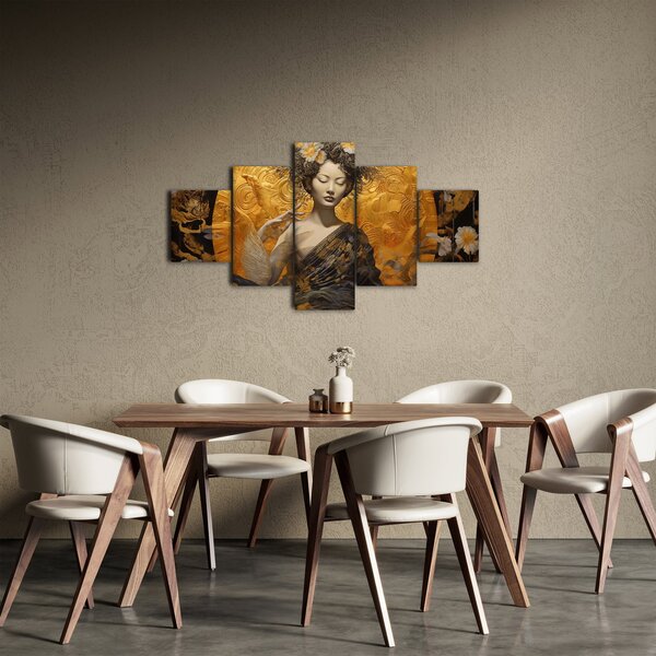 Obraz - Japonská dáma (125x70 cm)