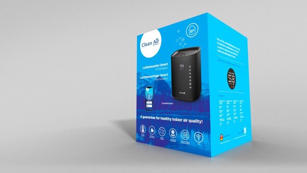 Zvlhčovač Clean Air Optima CA-604 Smart, vrchní plnění Barva: Černá