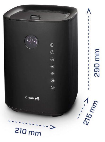 Zvlhčovač Clean Air Optima CA-604 Smart, vrchní plnění Barva: Černá