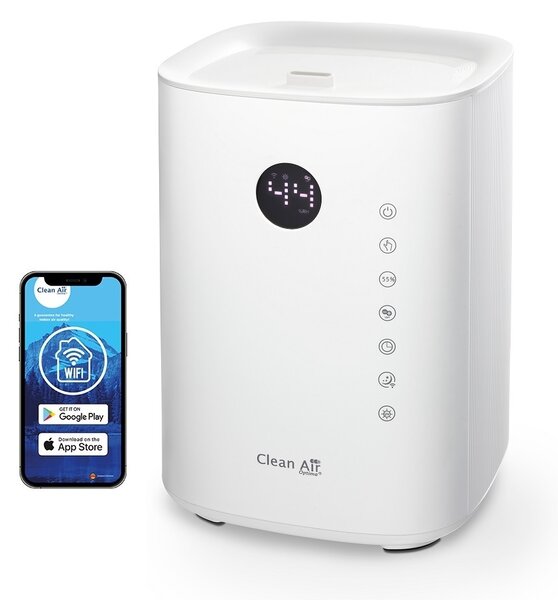 Zvlhčovač Clean Air Optima CA-604 Smart, vrchní plnění Barva: Černá