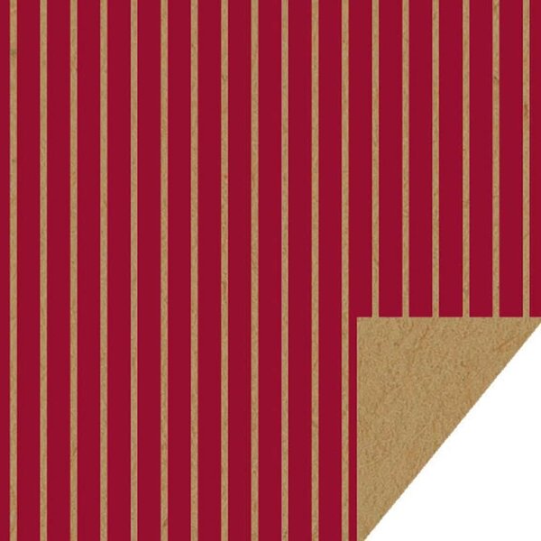 Balicí papír Nordic Christmas Red – 5 m