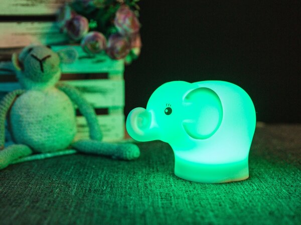 Sdeko Dětská noční lampička slon Dumbo
