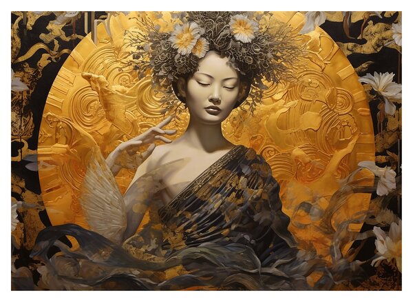 Obraz - Japonská dáma (70x50 cm)